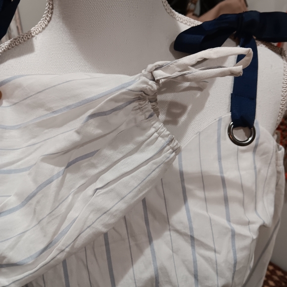 Ultra Flirt cotton ribbon shoulder ties , S/M ,  ultra cotton, NWT - Picture 4 of 5